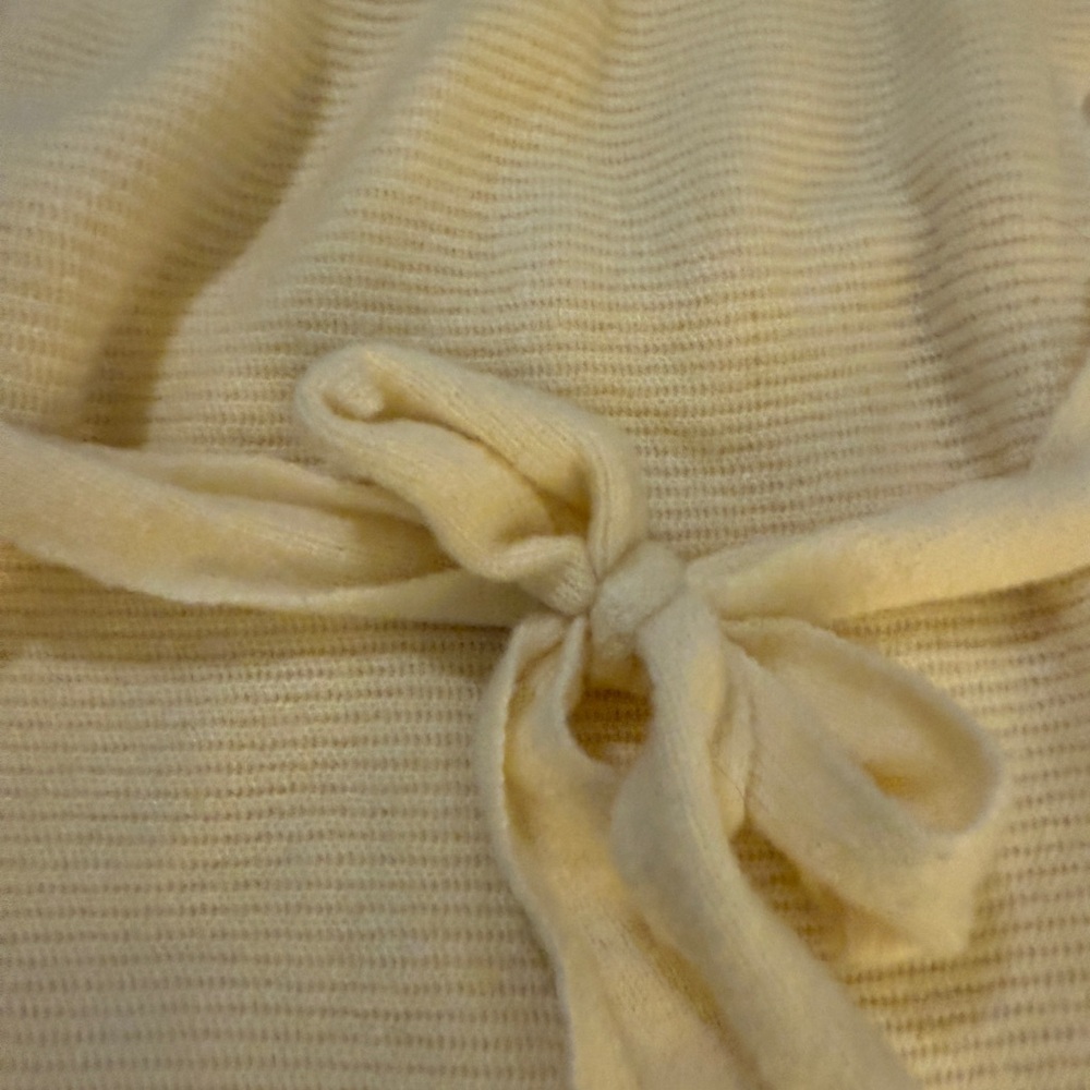Reign Cream Off-the-Shoulder Sweater - Picture 3 of 4